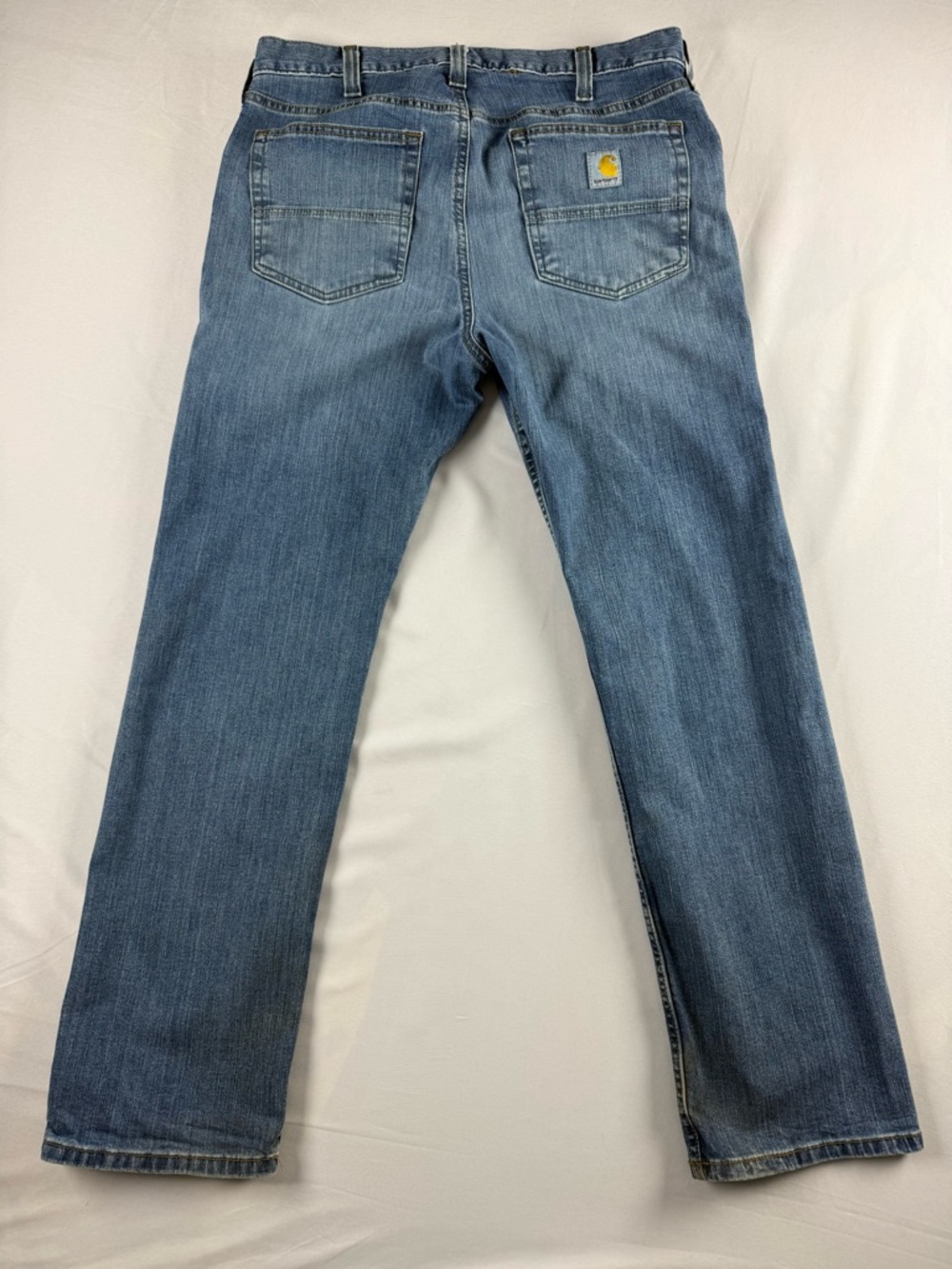 Carhartt Men's Light Blue Straight-Leg Jeans